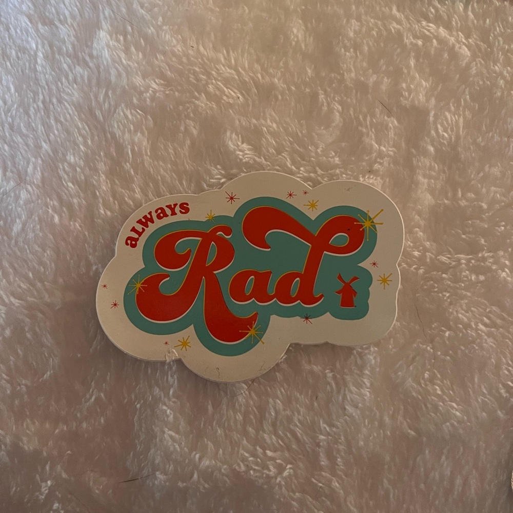 Dutch Bros Sticker Xmas Rad